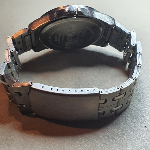 Game Time New York Giants Silver Stainless Steel Men's Watch - Picture 3 of 4